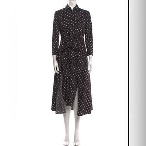 ✨ RARE & SOLD OUT ✨ Rosetta Getty Polka Dot Midi Shirt Dress